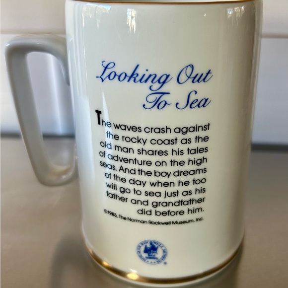 Vintage Norman Rockwell Museum 1985 Mug Set. - Picture 7 of 9